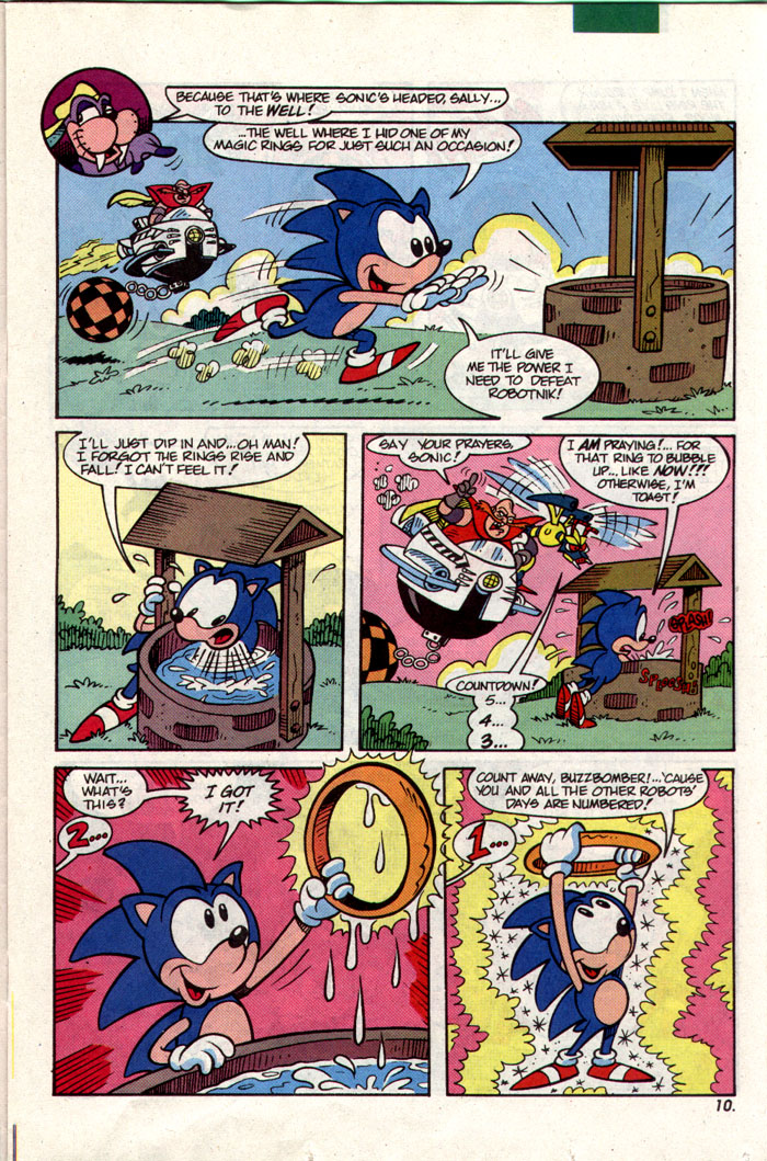 Sonic - Archie Adventure Series February 1993 Page 10